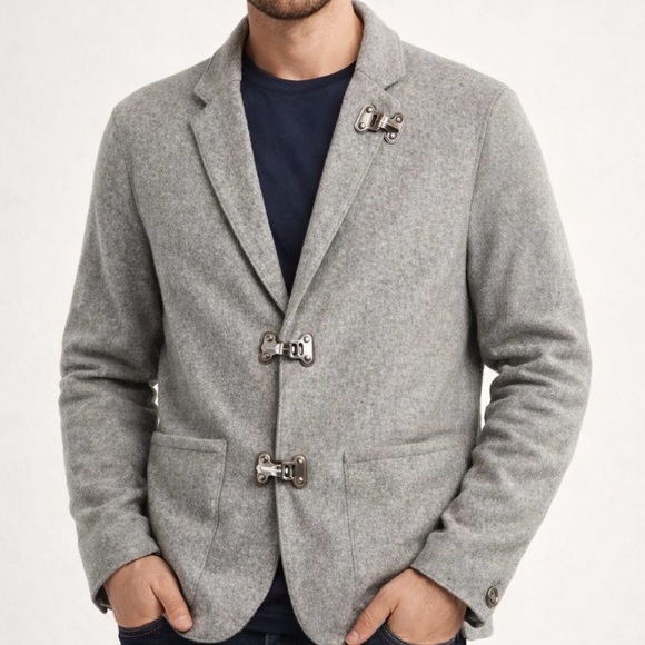 WRK 100% Wool blazer jacket size 44